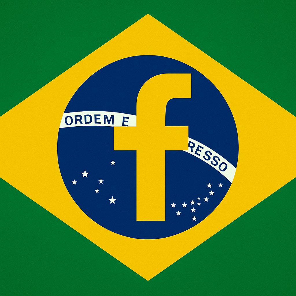 Brazilian FB up to 120 days old | 50+ friends manually created